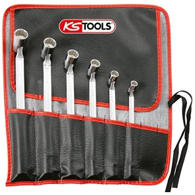 Image de KS TOOLS 517.0310 Clé double articulée 19, 8 dodécagonal amovible (articulation)