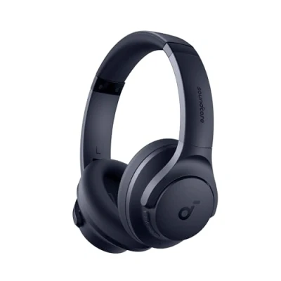 Image de Soundcore by Anker Q20i Casque Bluetooth sans Fil avec réduction de Bruit Hybride Active, Over Ear, 40 Heures Lecture en Mode ANC, Hi Res Audio, Basses Profondes, Personnalisation Via App