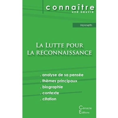Image de Fiche de lecture la Lutte pour reconnaissance Honneth (Analyse philosophique référence et résumé complet)