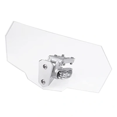 Image de Pare Brise de déflecteur Vent Moto Ajustable Universel+Extension Bulle Extension Xmax extens