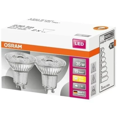Image de Osram Led superstar par16 (35) 36 2.6w/827 gu10 set 2pcs 4058075260238