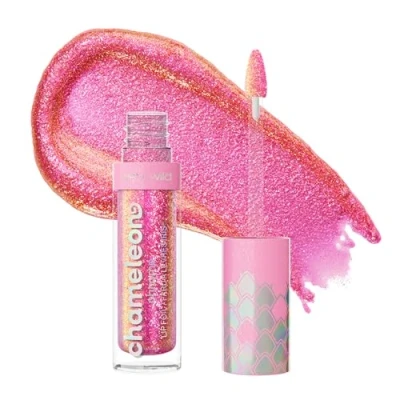Image de Wet n Wild Chameleon Chrome Lip Foil, Bold Light Reflecting Pigments, Multidimensional Shine, Non Sticky Smooth Formula, Cruelty Free Halo&#039;s Way