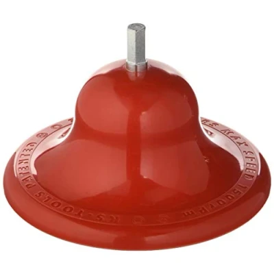 Image de KS Tools 1004071 Moyeu de roue Grinder sans Nettoyage Ø 160 mm, rouge