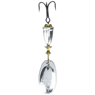 Image de Blue Fox classique Vibrax 02 plaqué 3/16 (argent / silve, Taille 2.44)