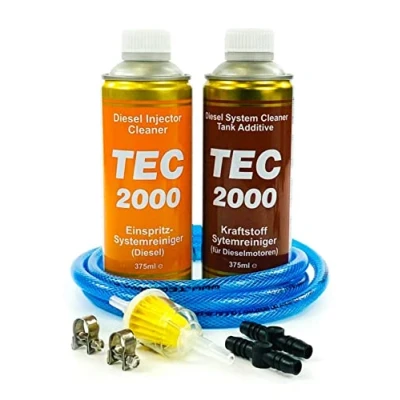 Image de TEC 2000 Nettoyant pour Injecteurs Diesel + Système 750ml Kit de Nettoyage Entretien du Moteur Carburant Injection d&#039;Additif Réservoir Supplémentaire
