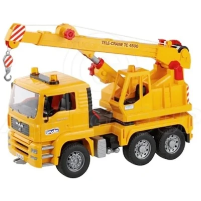 Image de BRUDER Engin de chantier Grue sur camion MAN 1:16