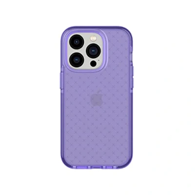 Image de tech21 iPhone 14 Pro Max Evo Check Coque de Protection Fine et Absorbant Les Chocs avec FlexShock Multi Chute 4,9 m Boutons supplémentaires