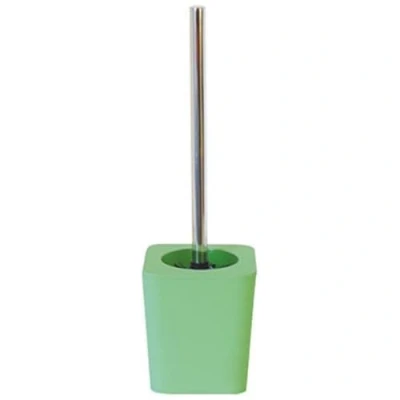 Image de MSV 140713 Monaco Soft Touch Brosse de WC Acier Inoxydable Vert 30 x 20 110 cm