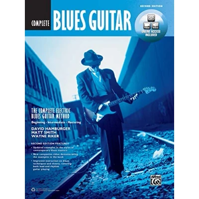 Image de The Complete Blues Guitar Method Edition: Book &amp; Online Audio Video (Complete Method)(inclure le code téléchargeable)