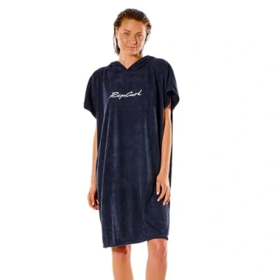 Image de RIP CURL 2022 Womens Script Hooded Towel GTWFM1 Black