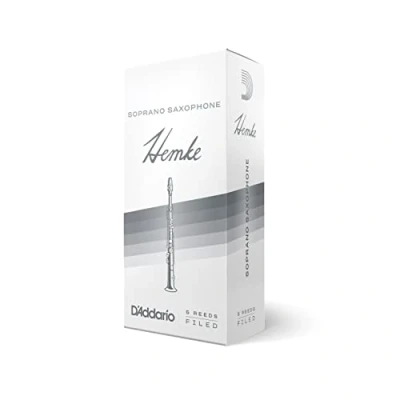 Image de Rico Anches Hemke pour saxophone soprano, force 3.0, pack de 5