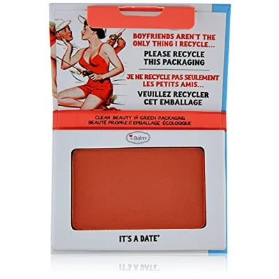 Image de the Balm IT’S A DATE Blush Blush, Femme, Taille: 6.5 g, Shimmering peach