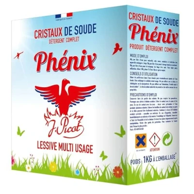 Image de CRISTAUX DE SOUDE PHENIX PINTAUD 1KG