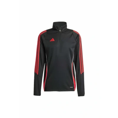 Image de adidas Performance TIRO24 Training TOP Tshirt à manches longues Black pure ruby, Homme, Taille: XL, ruby