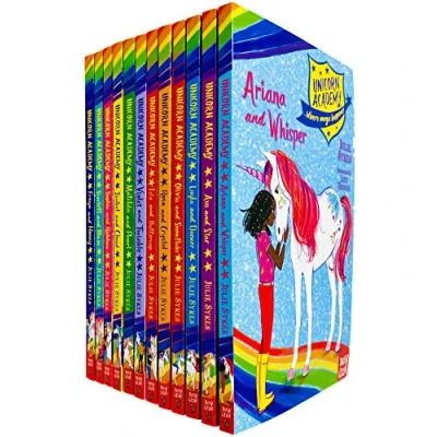 Image de Unicorn Academy : Where Magic Happens Collection de 12 livres par Julie Sykes