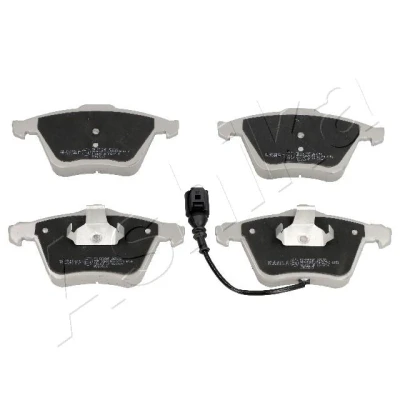 Image de ASHIKA 50 00 0909 Jeu de plaquettes frein Essieu avant contact signal d&#039;usure inclus AUDI: A3 Sportback, 3/5 portes, TT Coupe