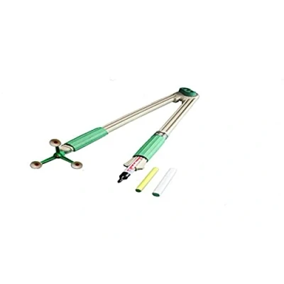 Image de WISSNER Compas d&#039;apprentissage Actif RE Wood avec poignée tournante et 3 Pieds, Wissner160930.000, Multicolore, L