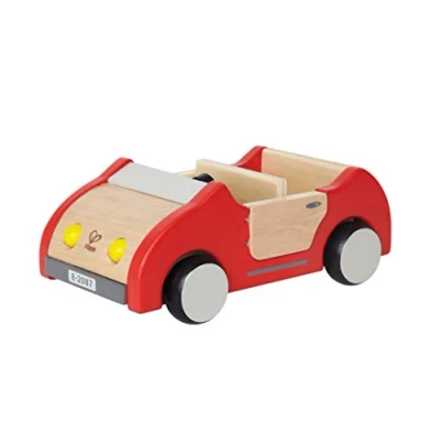 Image de Jouet Hape Voiture en Bois pour Maison de Poupée Poupées Accessoires Compléter la Jeu Enfant à partir 3 ans Filles et Garçon