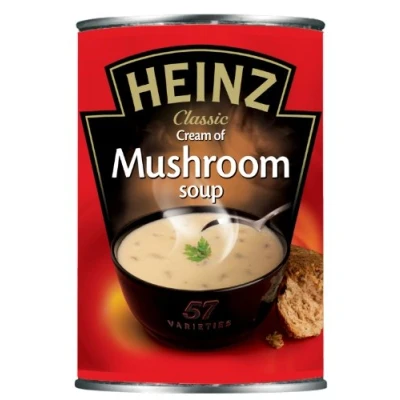 Image de Heinz Soupes classiques (Crème Champignons Soupe 3 x 290 g)