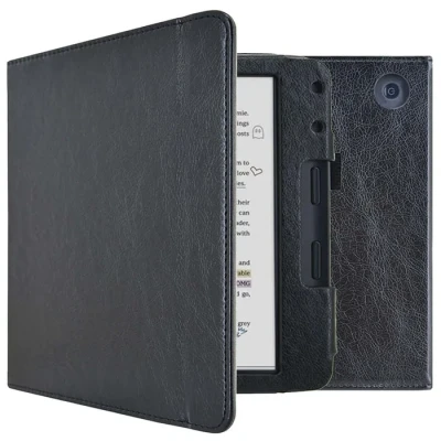 Image de Étui de liseuse IMOSHION Kobo Libra Colour Simili cuir noir Pratique et élégant Mixte