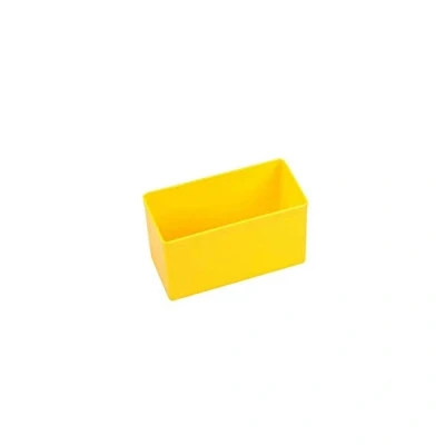 Image de Allit EuroPlus Insert 63/1 63/5 Lot de 10 boîtes rangement pour outils Taille 2 Jaune