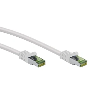 Image de goobay CAT 8.1 Câble brut réseau/LAN patch Highspeed 40Gbits avec blindage S/FTP PiMF/blanc / 10 M 61109