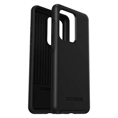 Image de Otterbox Symmetry Coque pour Samsung Galaxy S20 Ultra, Antichoc, Anti Chute, De Protection Fine, Supporte 3 X Plus Chutes Que La Norme Militaire, Antimicrobien, Noir