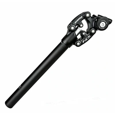 Image de SR SUNTOUR SP12 NCX Tige de Selle Mixte, Noir, 43.2 x 7.6 cm