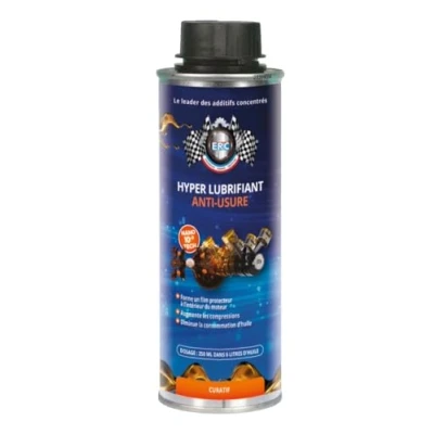 Image de ERC [Hyper Lubrifiant moteur Anti Usure] Additif Huile Optimise les performances Forme un film de protection sur l’ensemble du grâce à la Nanotechnologie 250 ml