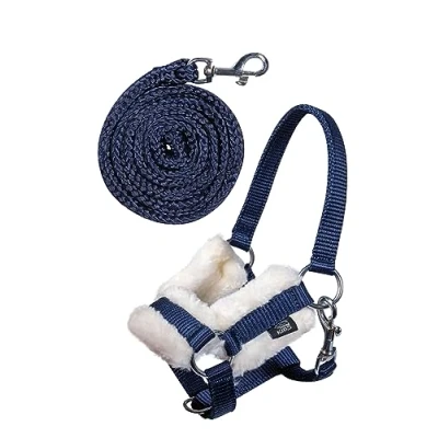 Image de HKM Ensemble Licol Hobby Horsing Bleu foncé