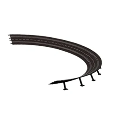 Image de Carrera rail et accessoire pour circuit 20020579 1/24 1/32 Evolution Digital 132 124 Virage relevé 4/15 (12)