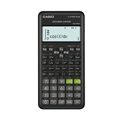 Image de Casio Fx 570Es Plus 2 Calculatrice scientifique avec 417 fonctions et écran naturel