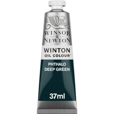 Image de Winsor &amp; Newton Winton Huile 37ml 048 Vert Phtalocyanine foncé