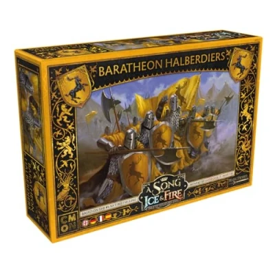 Image de CMON, A Song of Ice &amp; Fire Baratheon Halberdiers (Hellebardiere de la Maison Baratheon) Extension 2 Joueurs À partir 14 Ans 45 à 60 Minutes Allemand Multilingue