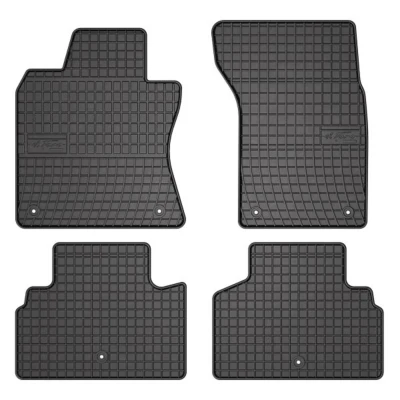 Image de FROGUM 547716 Ensemble de tapis sol Caoutchouc avant et arrière 4 noir INFINITI: Q50 Berline