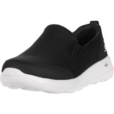 Image de Skechers Homme Go Walk Max Clinched Athletic Mesh Double Gore Slip on Chaussures de Marche, Noir, 45.5 EU X Large