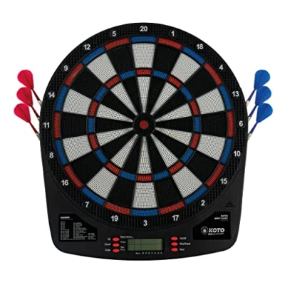 Image de KOTO Soft Easy, Jeu de fléchette électronique, Jeux avec flechette Souples, E Darts Multiplayer, 43 et Plus 320 Variantes, fléchettes électrique Professionnel,