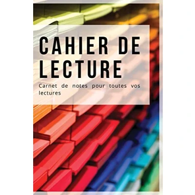 Image de Cahier De Lecture: Carnet Lecture Format A5 50 Pages