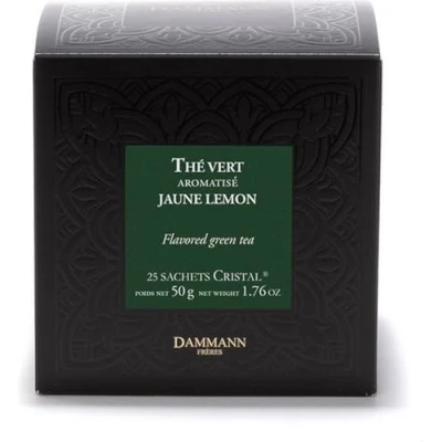 Image de Thé vert Jaune Lemon Boîtes 25 sachets Cristal / Les Thés Verts