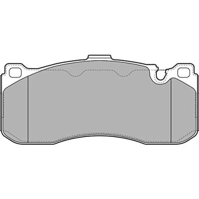 Image de DELPHI LP2131 Jeu de plaquettes frein non préparé pour indicateur d&#039;usure avec tôle anti bruit sans accessoires BMW: 3 Berline, Coupe, Touring