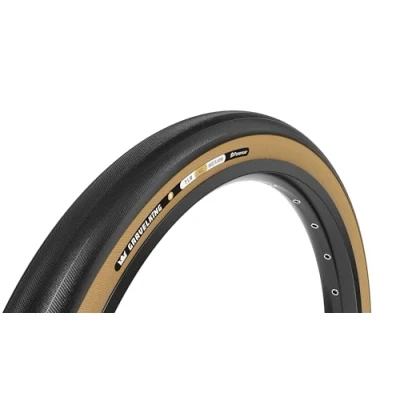 Image de Panaracer Gravelking Slick R Line Pneu Unisexe, Noir/Ambre, 700X30C