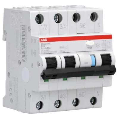 Image de ABB ds203nc int Dif Mag 6 kA 3P + N à B16 30 mais