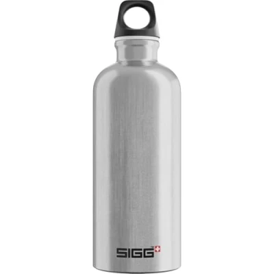 Image de SIGG Gourde Aluminium Traveller Certifiée Neutre En CO2 Convient Aux Boissons Gazeuses Étanche &amp; Légère Sans BPA 0,6L / 1L
