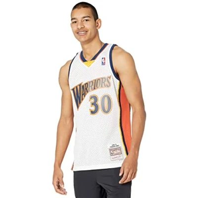 Image de Mitchell &amp; Ness Swingman Mesh Jersey State Warriors 2009 10 Stephen Curry