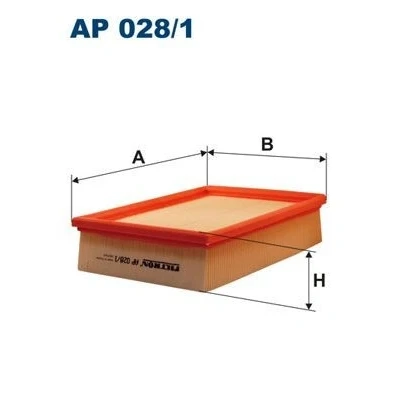 Image de FILTRON AP 028/1 Filtre à air 57 176 239 Cartouche filtrante ROVER: 200 3/5 portes, 400 Berline