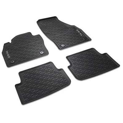 Image de Tapis de Sol en Caoutchouc d&#039;origine VW pour Toutes Saisons Avant et arrière
