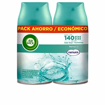 Image de Double recharge pour désodorisant Air Wick FreshMatic Nenuco 2 x 250 ml Multicolore