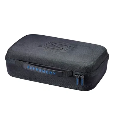 Image de Supremery Étui de Transport Compact Compatible avec Makita DMP180Z Sac Case Valise, Noir/Bleu