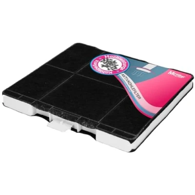 Image de 1 filtre à charbon actif pour hotte aspirante compatible avec les filtres Bosch 00705431, 11026769, DHZ5326, Siemens LZ53250, LZ53251, LZ53650, Neff Z5101X1, Z5101X5, Z5105X5.