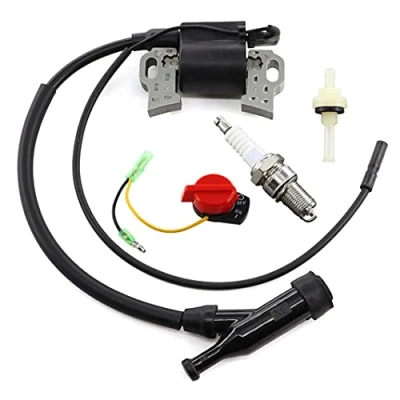 Image de MCHNIC Bobine d&#039;allumage pour Gx240 GX270 Gx340 Gx390 remplace Honda 30500 z1 C 023 ze2023 zf6 w02 Stens 440101 Rotatif 12083 Oregon 33521 Prime Line 701660 moteur et Bougie